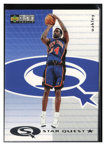 1997-98 Collector's Choice #SQ38 Charles Oakley StarQuest