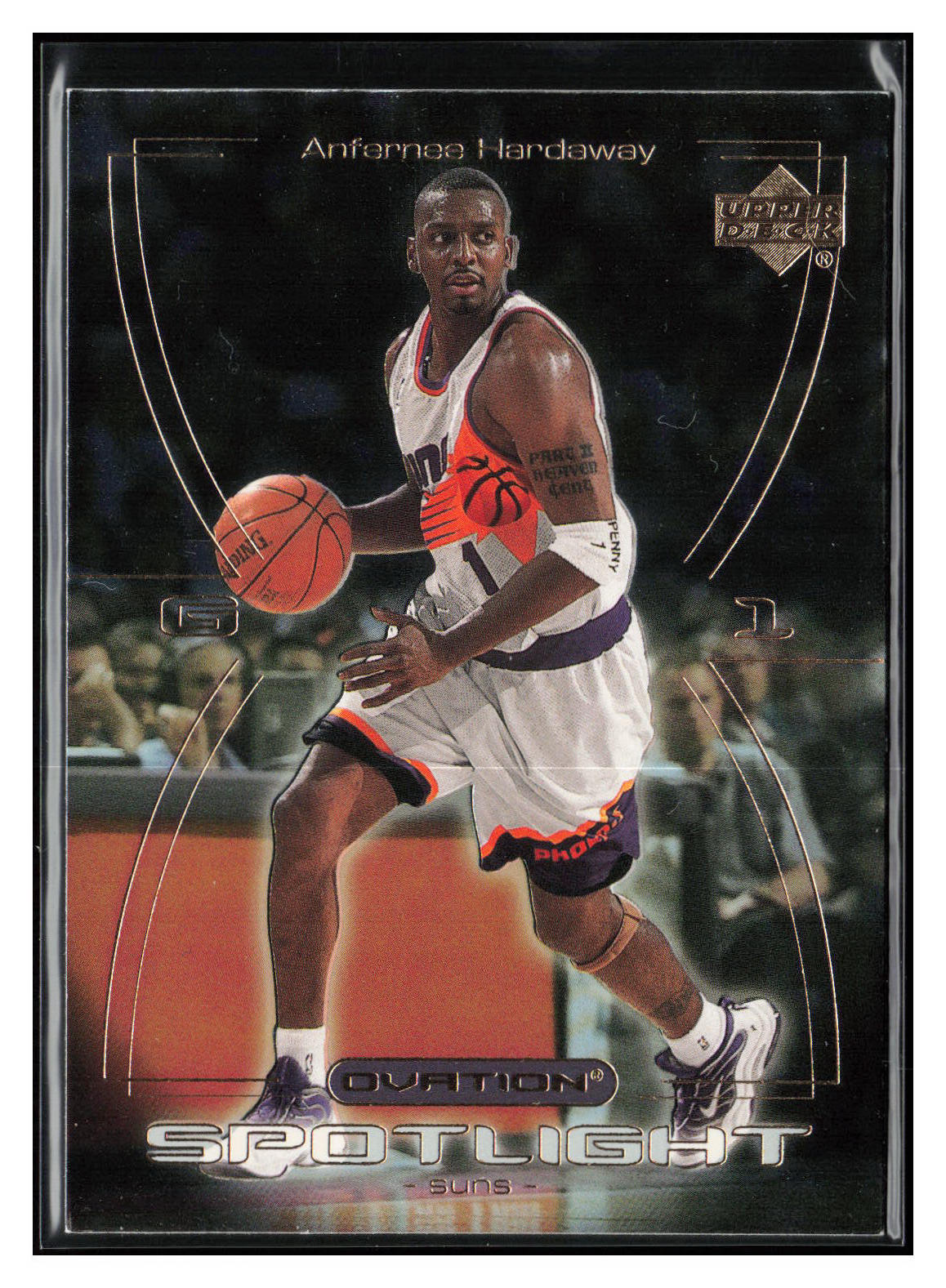 2000-01 Upper Deck Ovation #OS18 Anfernee Hardaway Spotlight