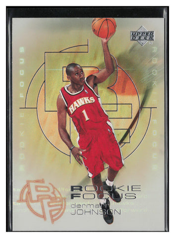 2000-01 Upper Deck #RF6 DerMarr Johnson Rookie Focus