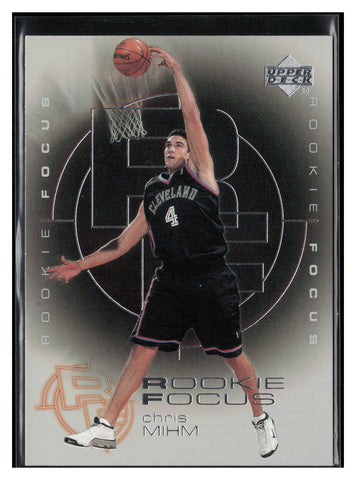 2000-01 Upper Deck #RF9 Chris Mihm Rookie Focus