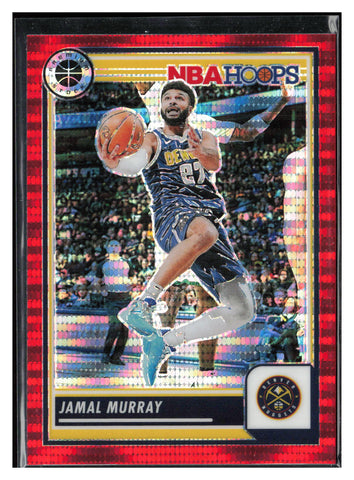 2023-24 Hoops Premium Stock #32 Jamal Murray Red Hyper