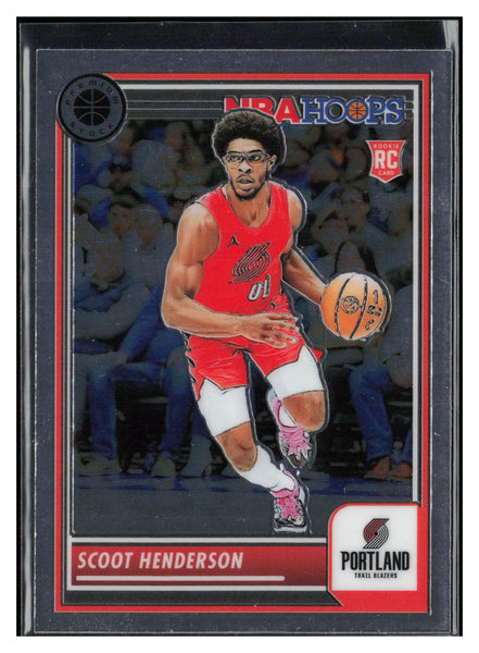 2023-24 Hoops Premium Stock #137 Scoot Henderson