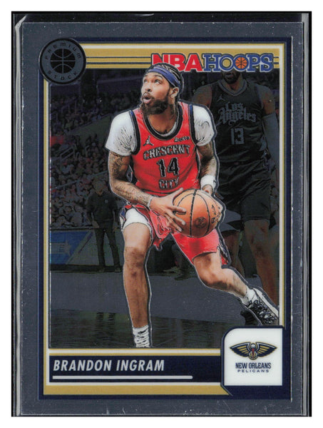 2023-24 Hoops Premium Stock #191 Brandon Ingram