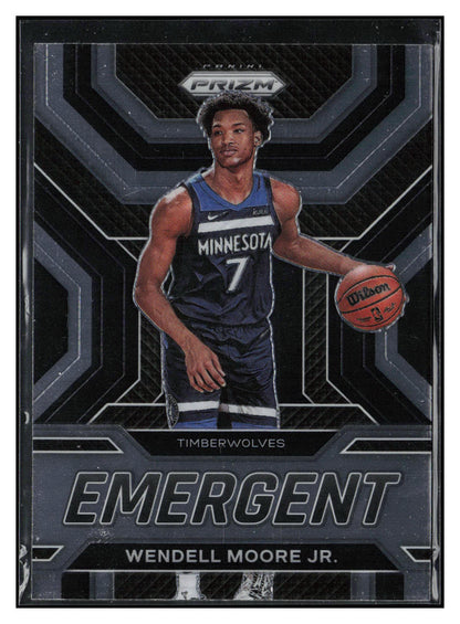 2022-23 Panini Prizm #23 Wendell Moore Jr. Emergent