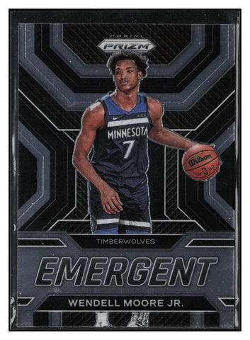 2022-23 Panini Prizm #23 Wendell Moore Jr. Emergent