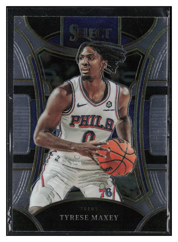 2023-24 Panini Select #357 Tyrese Maxey