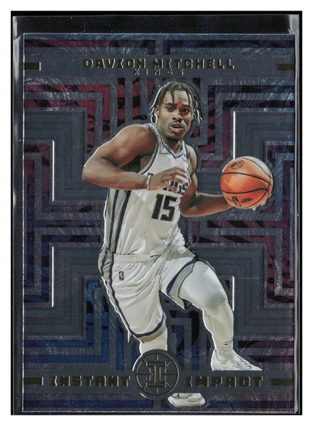 2021-22 Panini Illusions #8 Davion Mitchell Instant Impact