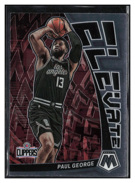 2022-23 Panini Mosaic #9 Paul George Elevate