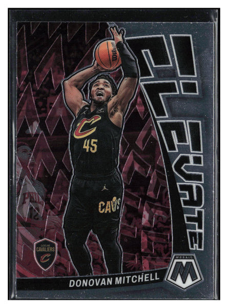 2022-23 Panini Mosaic #24 Donovan Mitchell Elevate