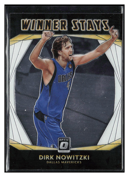 2020-21 Donruss Optic #8 Dirk Nowitzki Winner Stays