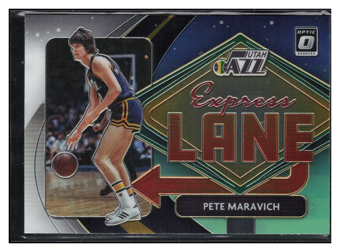 2020-21 Donruss Optic #6 Pete Maravich Express Lane