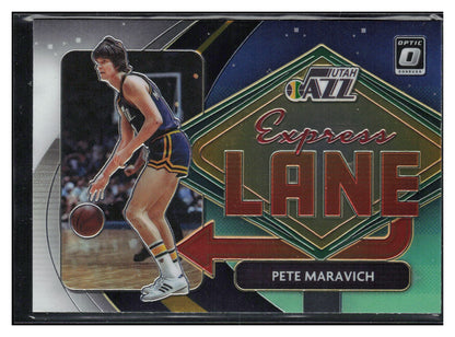 2020-21 Donruss Optic #6 Pete Maravich Express Lane