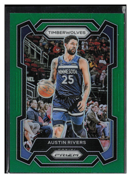 2023-24 Panini Prizm #278 Austin Rivers Prizms Green