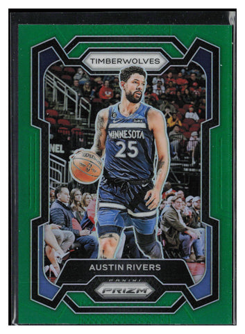 2023-24 Panini Prizm #278 Austin Rivers Prizms Green