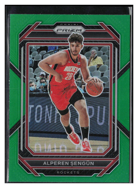 2022-23 Panini Prizm #178 Alperen Sengun Prizms Green