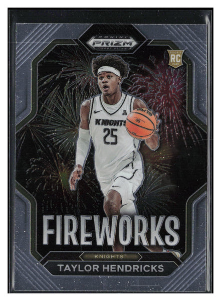 2023 Panini Prizm Draft Picks #2 Taylor Hendricks Fireworks