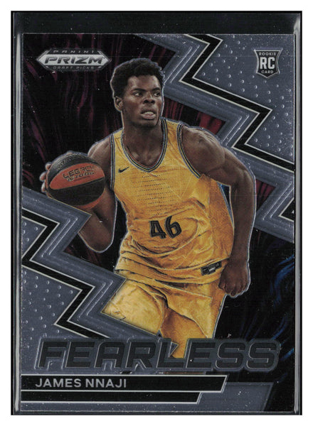 2023 Panini Prizm Draft Picks #6 James Nnaji Fearless