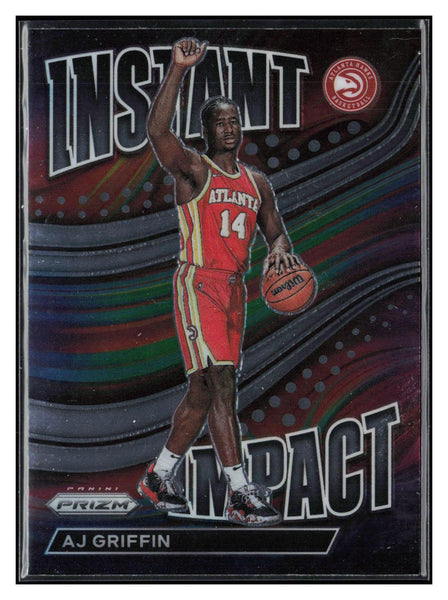 2022-23 Panini Prizm #5 AJ Griffin Instant Impact