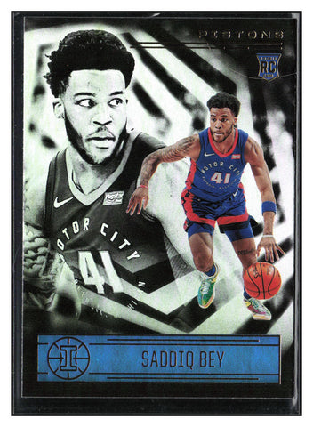 2020-21 Panini Illusions #159 Saddiq Bey