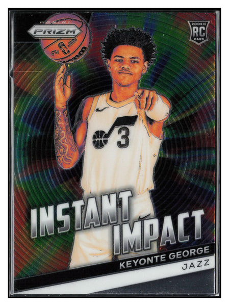 2023-24 Panini Prizm #11 Keyonte George Instant Impact