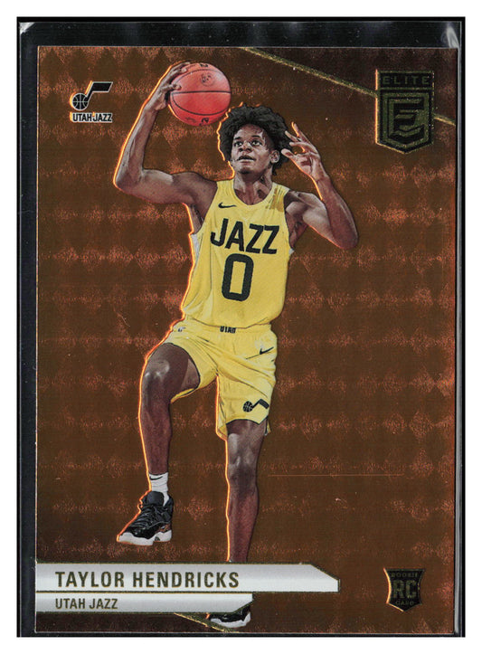 2023-24 Donruss Elite #216 Taylor Hendricks Orange