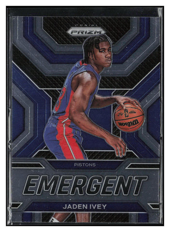 2022-23 Panini Prizm #10 Jaden Ivey Emergent