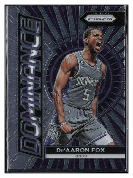 2023-24 Panini Prizm #17 De'Aaron Fox Dominance