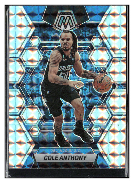 2022-23 Panini Mosaic #10 Cole Anthony Mosaic