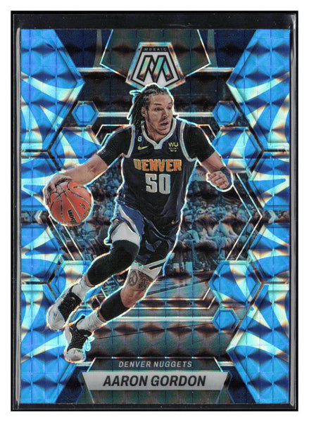 2022-23 Panini Mosaic #160 Aaron Gordon Reactive Blue