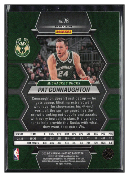 2022-23 Panini Mosaic #76 Pat Connaughton Mosaic