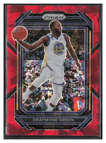 2022-23 Panini Prizm #110 Draymond Green Prizms Red Ice