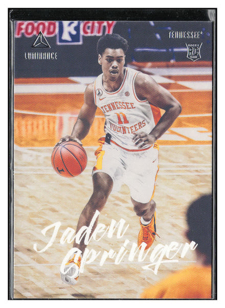 2021 Panini Chronicles Draft Picks #95 Jaden Springer