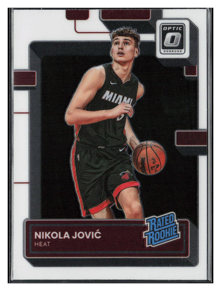 2022-23 Donruss Optic #224 Nikola Jovic