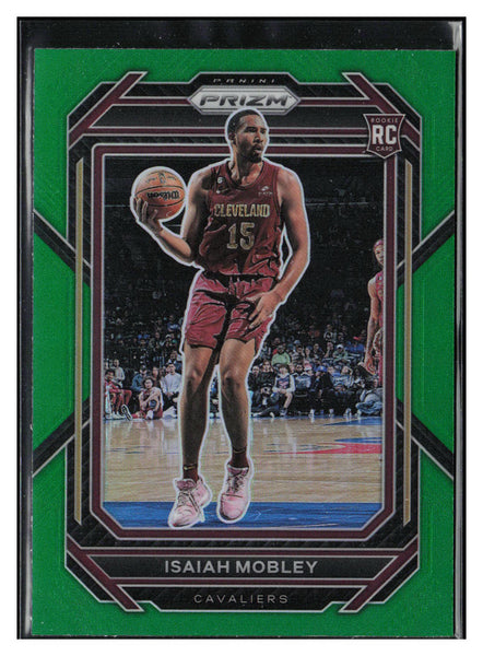 2022-23 Panini Prizm #252 Isaiah Mobley Prizms Green