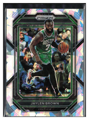 2022-23 Panini Prizm #2 Jaylen Brown Prizms Ice