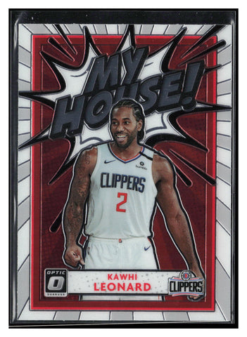 2020-21 Donruss Optic #19 Kawhi Leonard My House