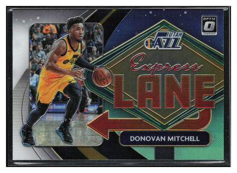 2020-21 Donruss Optic #14 Donovan Mitchell Express Lane