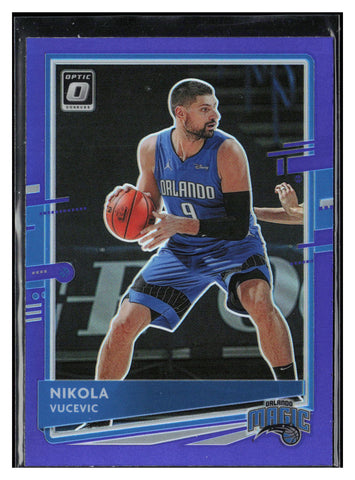 2020-21 Donruss Optic #130 Nikola Vucevic Purple