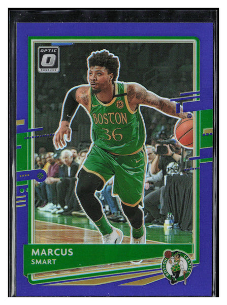 2020-21 Donruss Optic #41 Marcus Smart Purple