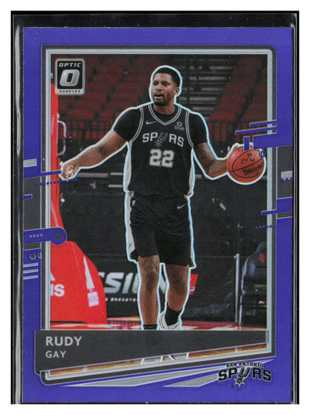 2020-21 Donruss Optic #112 Rudy Gay Purple