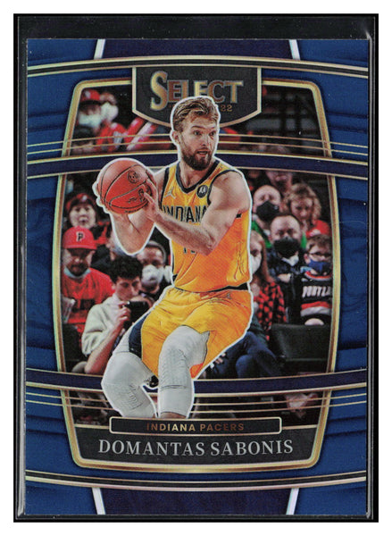 2021-22 Panini Select #73 Domantas Sabonis Blue (Retail Base)