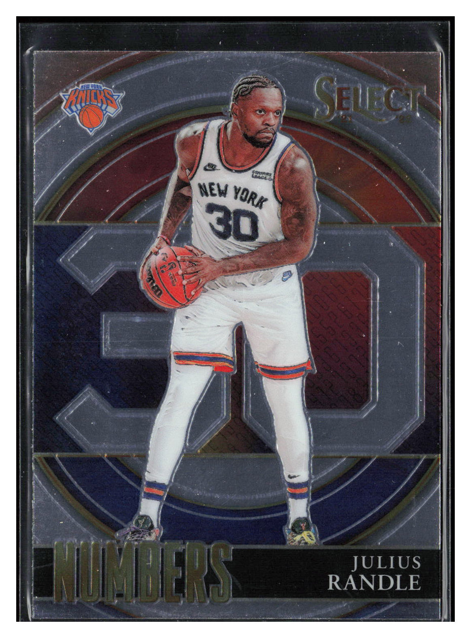 2021-22 Panini Select #27 Julius Randle Select Numbers