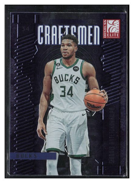 2023-24 Donruss Elite #6 Giannis Antetokounmpo Craftsmen