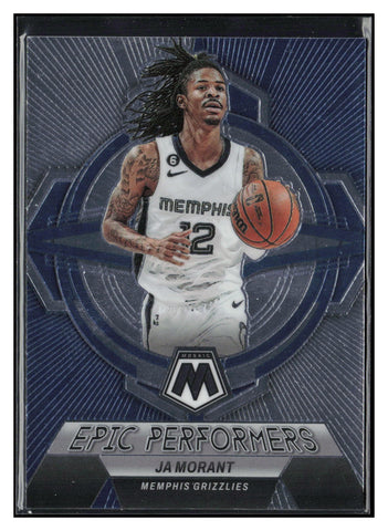 2022-23 Panini Mosaic #8 Ja Morant Epic Performers