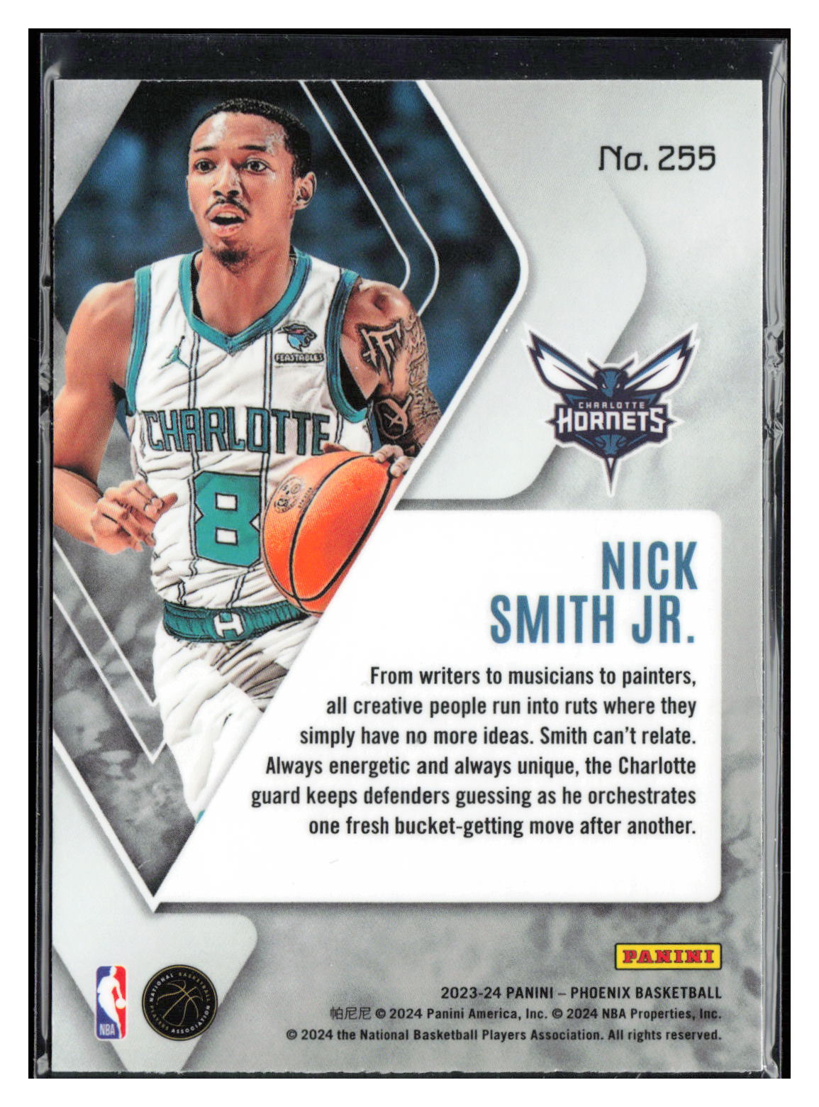 2023-24 Panini Phoenix #255 Nick Smith Jr.