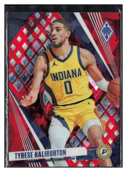 2023-24 Panini Phoenix #99 Tyrese Haliburton Phoenix Red Ice