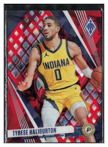 2023-24 Panini Phoenix #99 Tyrese Haliburton Phoenix Red Ice