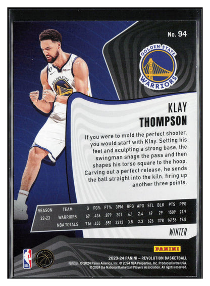 2023-24 Panini Revolution Winter #94 Klay Thompson
