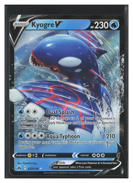 Crown Zenith #037/159 Kyogre V