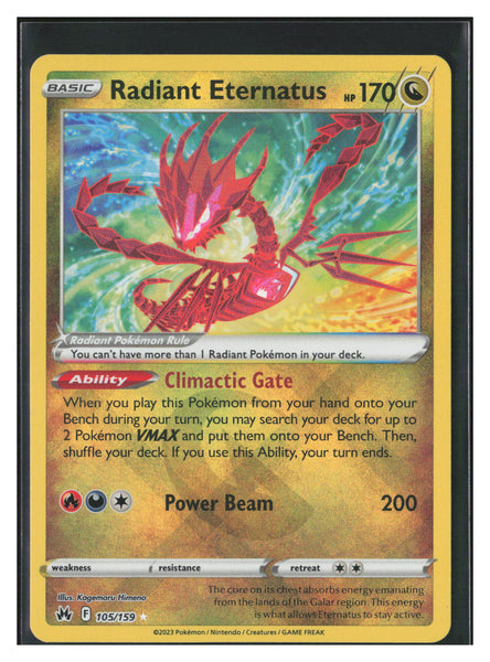 Crown Zenith #105/159 Radiant Eternatus